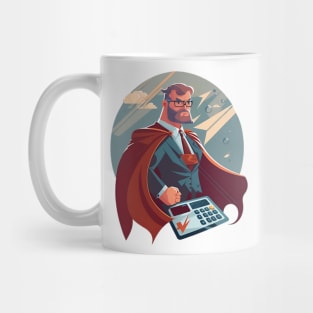 Caped Crusader: Accounting Superhero Mug